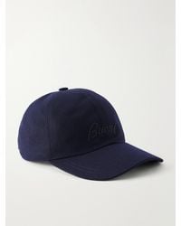 Brioni - Logo-Embroidered Cashmere-Blend Baseball Cap - Lyst