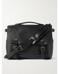 Bleu De Chauffe - Éclair Full-Grain Leather Messenger Bag - Lyst