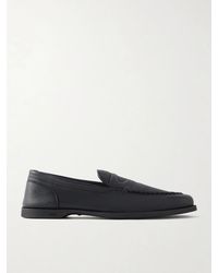 John Lobb - Pace Full-Grain Leather Loafers - Lyst