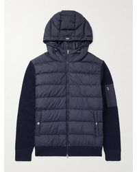 Herno - Shell-Trimmed Wool Hooded Down Jacket - Lyst