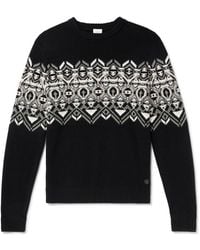 Bogner - Luci Fair Isle Virgin Wool Sweater - Lyst
