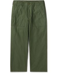 Beams Plus - Wide-Leg Cotton Trousers - Lyst