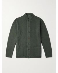 Inis Meáin - Wool And Linen-Blend Cardigan - Lyst