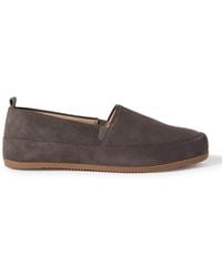 Mulo - Suede Loafers - Lyst