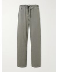 CHERRY LA - Cotton-Fleece Drawstring Sweatpants - Lyst
