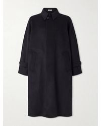 AURALEE - Melton Wool Coat - Lyst