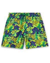 Vilebrequin - Moorea Straight-Leg Mid-Length Printed Swim Shorts - Lyst