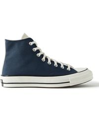 Converse - Chuck 70 Colour-block Canvas High-top Sneakers - Lyst