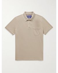 Loro Piana - Regatta Stretch-Cotton Piqué Polo Shirt - Lyst