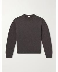 TOTEME - Camel Hair Knit Sweater - Lyst