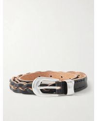Our Legacy - 2Cm Braided Leather Belt - Lyst