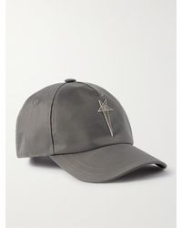 Rick Owens - Champion Logo-appliquéd Recycled-shell Cap - Lyst