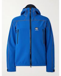 66 North - Vatnajökull Logo-embroidered Polartec® Power Shield® Pro Hooded Jacket - Lyst