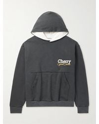 CHERRY LA - Speed Series Garment-Dyed Printed Cotton-Jersey Hoodie - Lyst