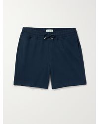 MR P. - Straight-leg Cotton-jersey Drawstring Shorts - Lyst