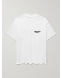 Fear Of God - Logo-Appliquéd Cotton-Jersey T-Shirt - Lyst