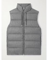 Slowear - Incotex Montedoro Slim-fit Quilted Wool And Cashmere-blend Down Gilet - Lyst