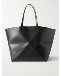 Loewe - Puzzle Fold Extra-large Panelled Leather Tote Bag - Lyst
