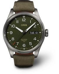 Oris - Tlp Big Crown Propilot Limited Edition Automatic 44Mm Stainless Steel And Canvas Watch, Ref. No. 01 752 7760 4287-Set - Lyst