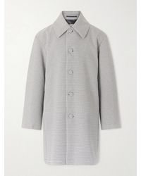 Dries Van Noten - Gingham Recycled-Twill Coat - Lyst