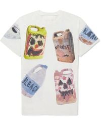 Givenchy Cotton Black Josh Smith 4g Skull Print T-shirt for Men | Lyst