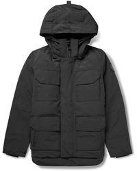 Canada Goose - Maitland Slim-fit Quilted Shell Hooded Down Parka - Lyst