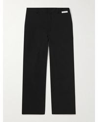 WTAPS - Straight-leg Twill Trousers - Lyst