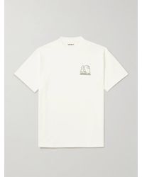 Carhartt - Groundworks Logo-print Cotton-jersey T-shirt - Lyst
