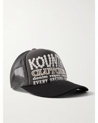 Kapital - Pearl Clutcher Printed Canvas And Mesh Trucker Cap - Lyst