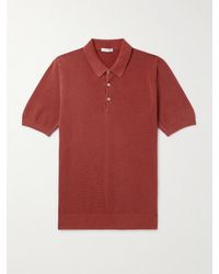 Boglioli - Cotton-piqué Polo Shirt - Lyst