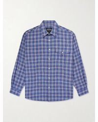 FRIZMWORKS - Checked Woven Shirt - Lyst