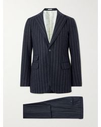 Massimo Alba - Sloop Pinstriped Wool Suit - Lyst