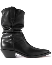 Maison Margiela - Tabi Split-toe Leather Western Boots - Lyst
