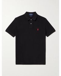 Polo Ralph Lauren - Slim-Fit Cotton-Piqué Polo Shirt - Lyst