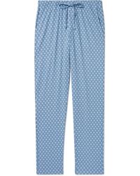 Hanro - Night & Day Printed Cotton-jersey Pyjama Trousers - Lyst