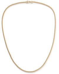 Tom Wood - Gold-plated Chain Necklace - Lyst