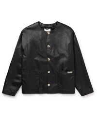 4SDESIGNS - Faux Leather Jacket - Lyst