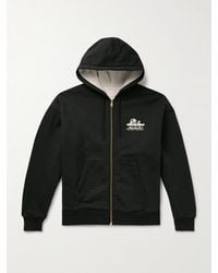Aimé Leon Dore - Unisphere Logo-Print Cotton-Jersey Zip-Up Sweatshirt - Lyst