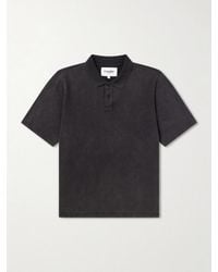 Corridor NYC - Garment-Dyed Cotton-Piqué Polo Shirt - Lyst