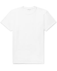 John Elliott Katoen Klassiek Effen T-shirt in het Grijs voor heren Heren Kleding voor voor T-shirts voor T-shirts met korte mouw 