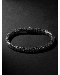 John Hardy - Icon Rhodium-plated Sterling Silver Bracelet - Lyst