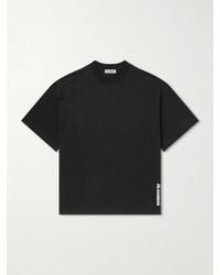 Jil Sander - Logo-Print Cotton-Jersey T-Shirt - Lyst