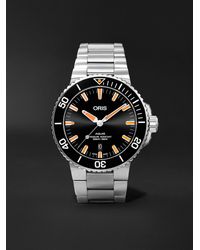 Oris - Aquis Date Automatic 43.5mm Stainless Steel Watch, Ref. No. 01 733 7730 4159-07 8 24 05peb - Lyst