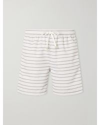 Eleventy - Straight-Leg Striped Swim Shorts - Lyst