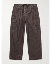 Our Legacy - Way Straight-Leg Shell Drawstring Cargo Trousers - Lyst