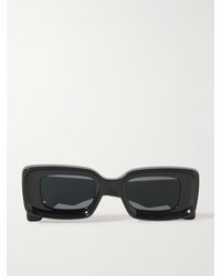 Loewe - Anagram Rectangular-frame Acetate Sunglasses - Lyst