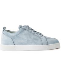 Christian Louboutin - Rantulow Suede Sneakers - Lyst