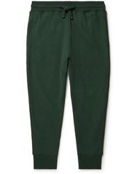 Kingsman - Tapered Cotton And Cashmere-blend Jersey Sweatpants - Lyst