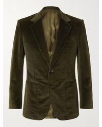 Kingsman - Slim-fit Cotton-blend Corduroy Suit Jacket - Lyst
