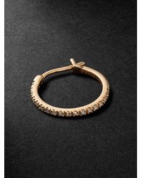 KOLOURS JEWELRY - Spectra Medium 14-karat Gold Diamond Single Hoop Earring - Lyst